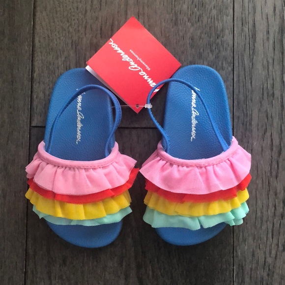 Hanna Andersson infant’s Rainbow Slides - Picture 1 of 7